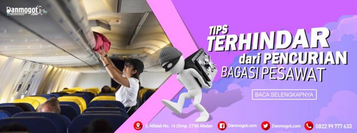 Tips Agar Terhindar Dari Pencurian Bagasi Pesawat